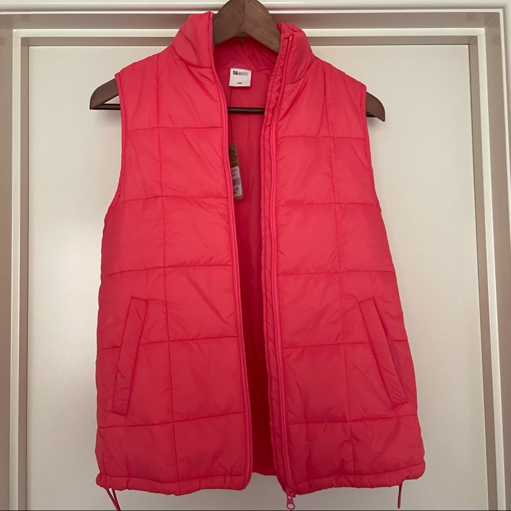 🛑DONATED🛑❣️Sportsgirl Gilet Puffy Vest NEW💖 Light weight comfort, packable❣️ - Picture 6 of 12